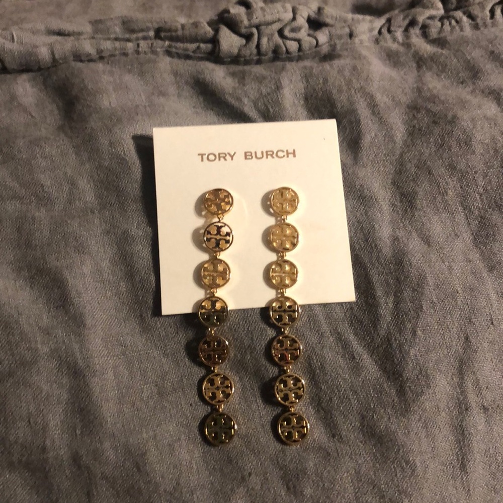 Tory Burch Logo earrings